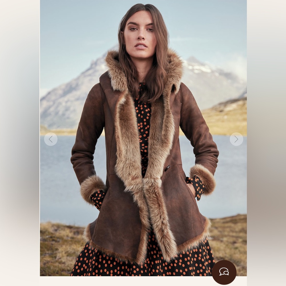 luxury sheepskin jacket overland